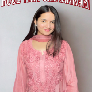 Rose Tint Chikankari Suit Set