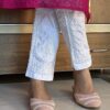 Chikankari Comfort Stretch Pants