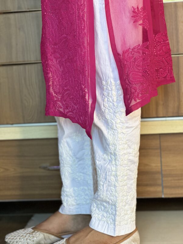 IMG_E4574 Chikankari Comfort Stretch Pants