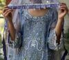 Celestial Blue Embroidered Suit
