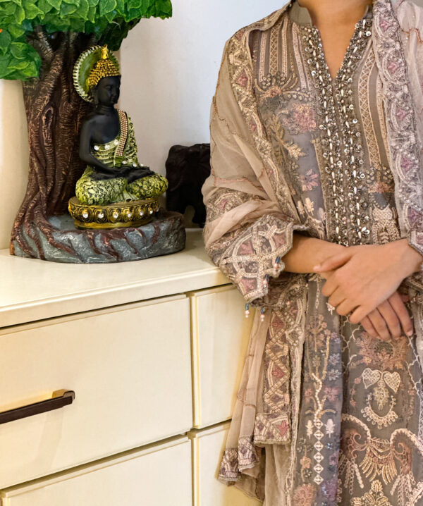 Sandstone & Glimmer Pakistani Suit Set