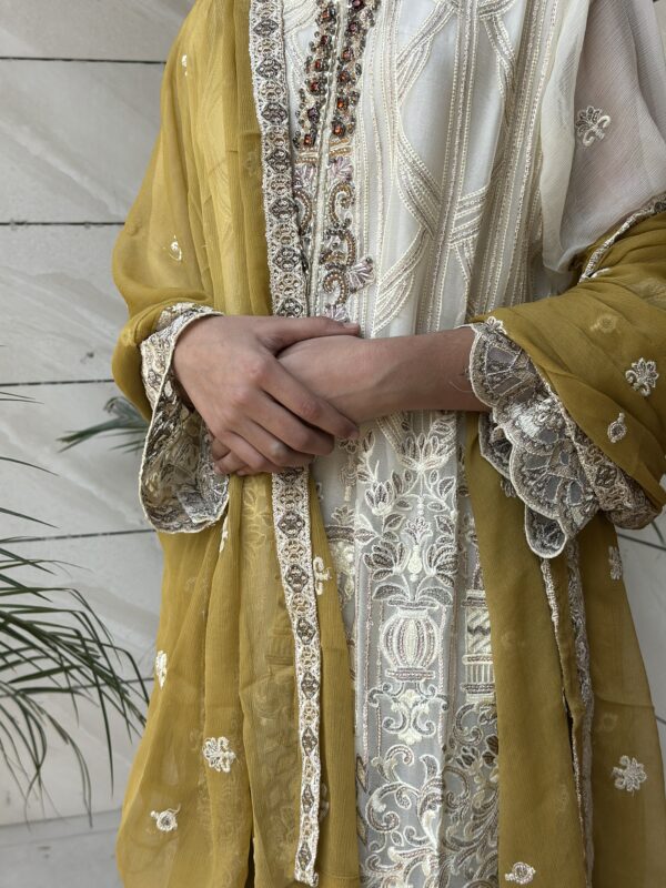 Ivory & Ochre Suit Set