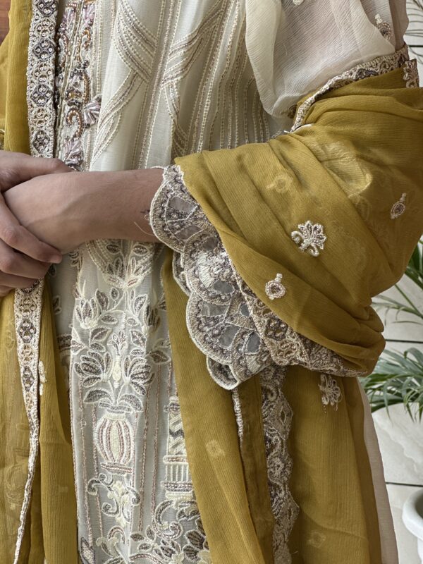 Ivory & Ochre Suit Set