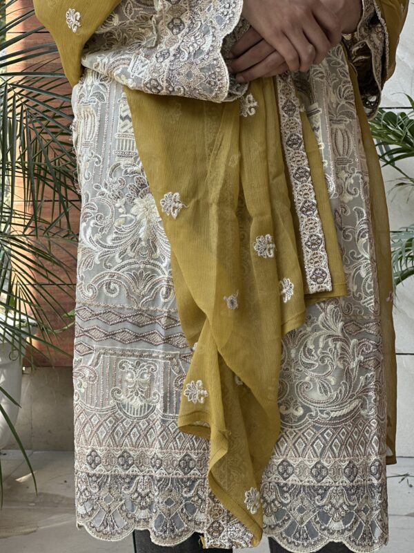 Ivory & Ochre Suit Set