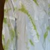 Lime Bloom Tie-Dye Chikankari Short Kurti