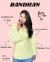 Bandhan Short Chikankari Kurti
