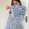 'Naina'- cotton printed Kurti (with lace)
